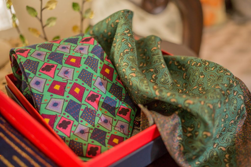 Silk Pocket Square and Tie Gift Sets