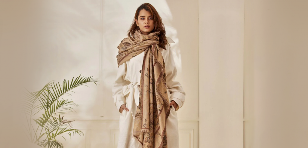 Shawls and stoles for winter layering