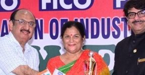 mrs mridula jain got Excellence Award for industry