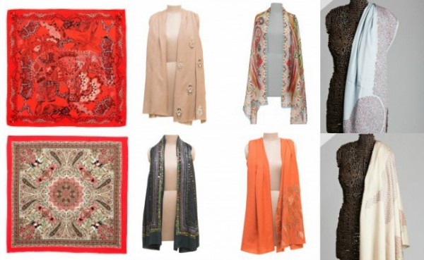 kinds of scarves for wedding season by Shingora