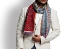 Double Loop For Shingora Men Scarf