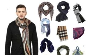 how to tie a Shingora men scarf