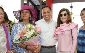 Shabana Azmi at Shingora Store in ludhiana